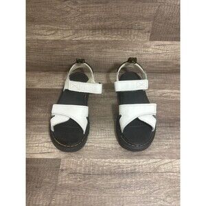 Dr. Martens White Sandals